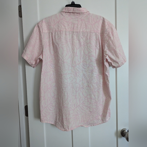 Mens Hurley Short Sleeve Button-down Shirt Size L - Picture 2 of 7
